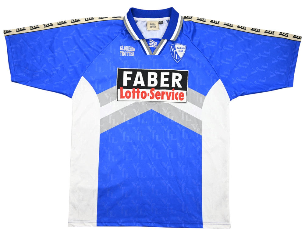 Maillot VfL Bochum Domicile 1999-2001 Globe Trotter vintage