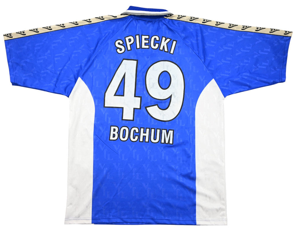 Maillot VfL Bochum Domicile 1999-2001 Globe Trotter vintage