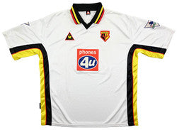 Maillot Watford Extérieur 1999-2001 Le Coq Sportif Bakalli vintage