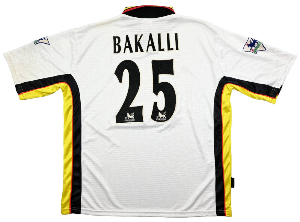 Maillot Watford Extérieur 1999-2001 Le Coq Sportif Bakalli vintage
