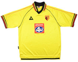 Maillot Watford 1999-2001 Domicile Le Coq Sportif vintage XL
