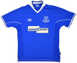 Maillot Everton Domicile 2000-01 Umbro ONE2ONE Vintage L