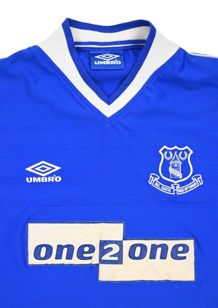 Maillot Everton Domicile 2000-01 Umbro ONE2ONE Vintage L