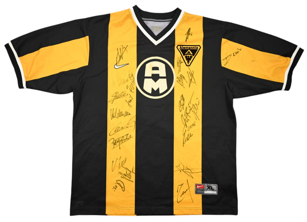 Maillot Alemannia Aachen Domicile 2000-01 Nike vintage XL
