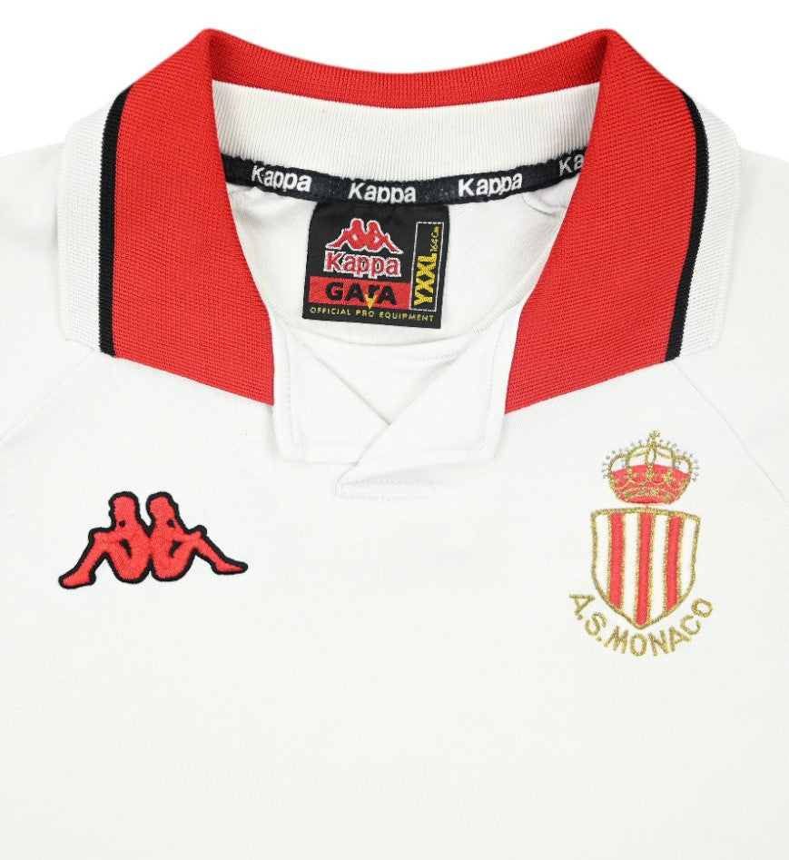 Maillot AS Monaco Domicile Kappa 2000-01 vintage collector