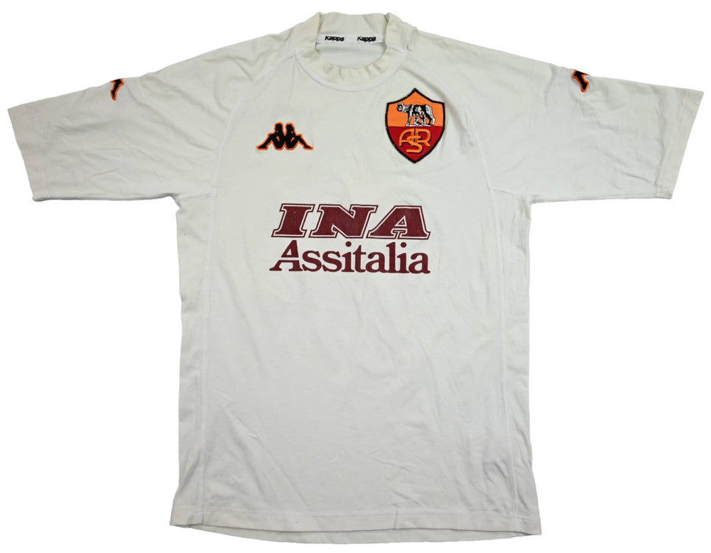Maillot AS Roma Extérieur Kappa 2000-01 Batistuta vintage