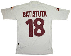 Maillot AS Roma Extérieur Kappa 2000-01 Batistuta vintage