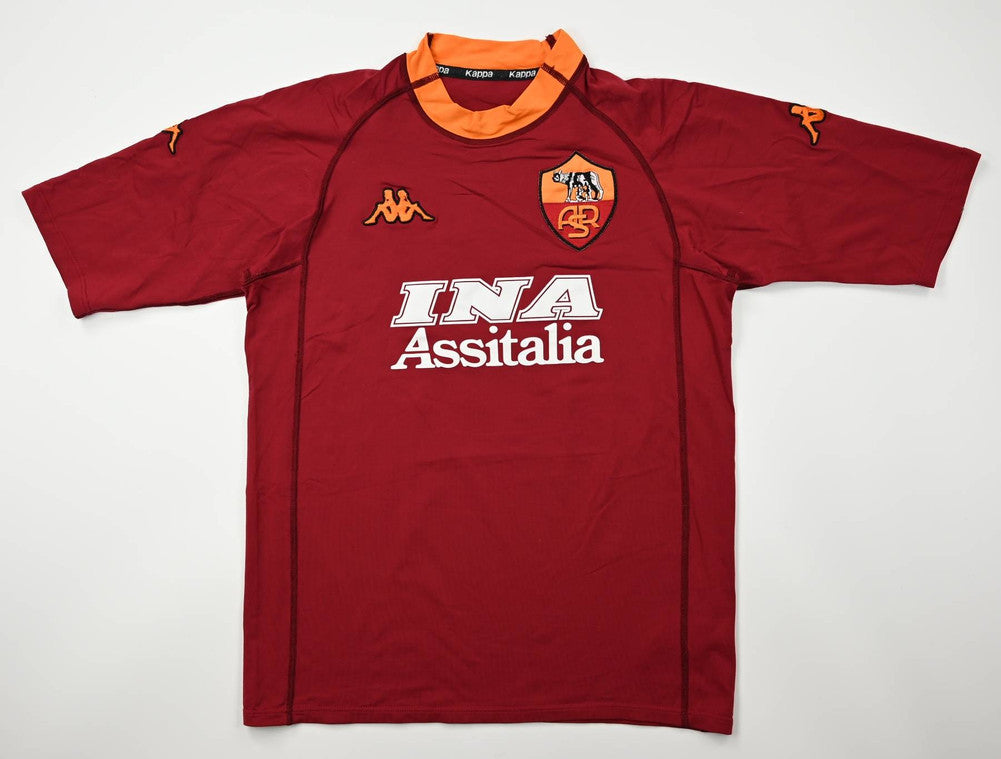 Maillot AS Roma Domicile 2000-01 Kappa Montella Vintage