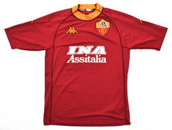 Maillot AS Roma Domicile 2000-01 Kappa Montella Vintage