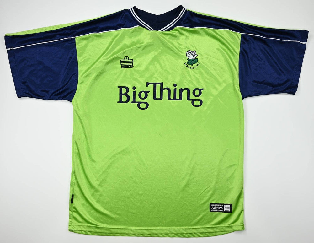 Maillot Barnsley Extérieur Admiral 2000-01 Vintage BIGTHING