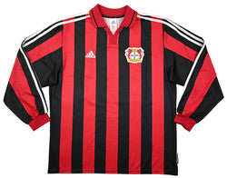 Maillot Bayer Leverkusen 2000-01 Adidas Schneider Vintage