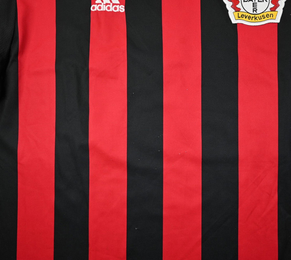 Maillot Bayer Leverkusen 2000-01 Adidas Schneider Vintage