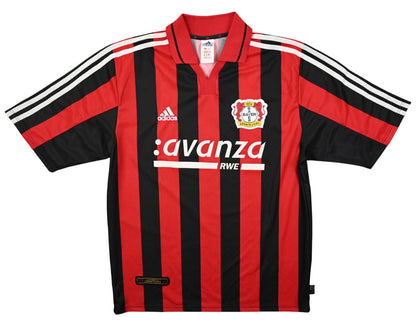 Maillot Bayer Leverkusen 2000-01 Adidas Domicile Vintage