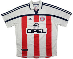 Maillot Bayern Munich 2000-01 Adidas Domicile Vintage Opel XL
