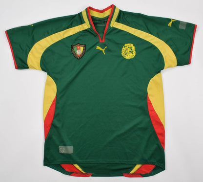 Maillot Cameroun 2000-01 Domicile Puma Vintage – Condition 8/10