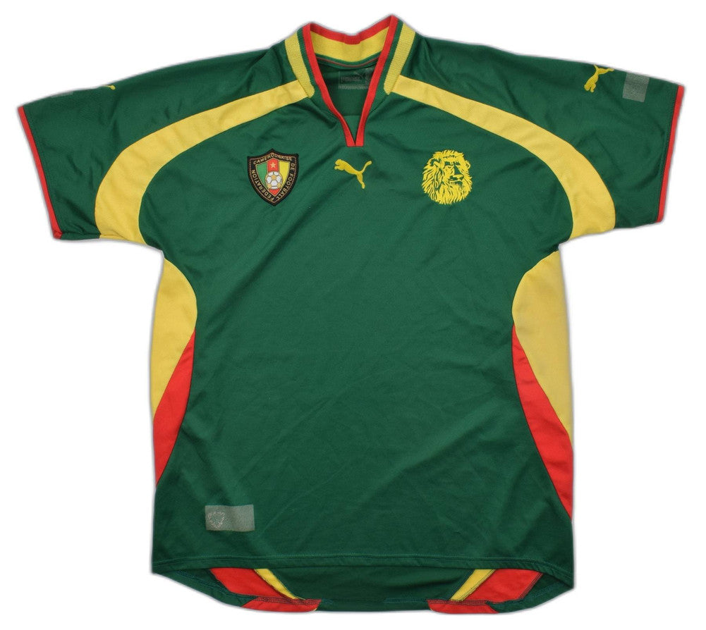 Maillot Cameroun 2000-01 Domicile Puma Vintage – Condition 8/10
