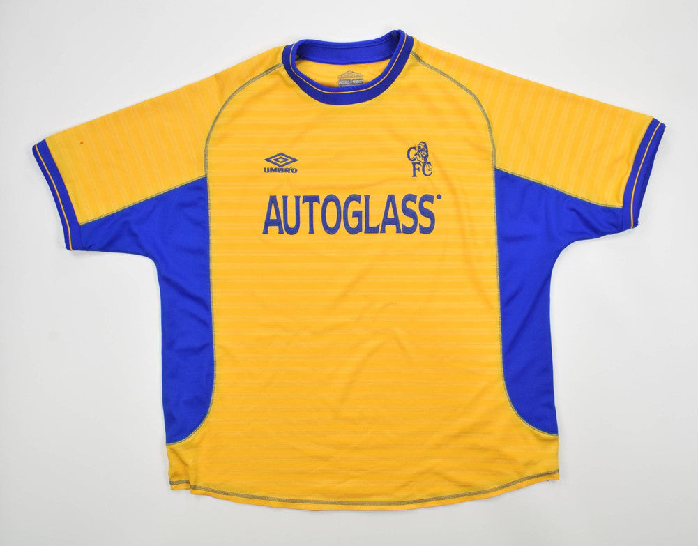 Maillot Chelsea Domicile 2000-01 Umbro Autoglass vintage XL