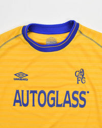 Maillot Chelsea Domicile 2000-01 Umbro Autoglass vintage XL