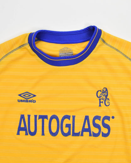 Maillot Chelsea Domicile 2000-01 Umbro Autoglass vintage XL