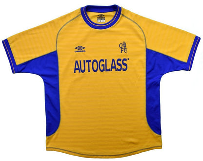 Maillot Chelsea Domicile 2000-01 Umbro Autoglass vintage XL