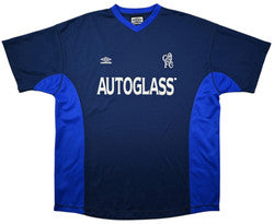 Maillot Chelsea Domicile 2000-01 Umbro Autoglass Vintage XL