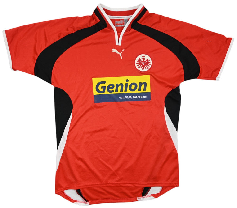 Maillot Eintracht Frankfurt Domicile Puma 2000-01 vintage taille L