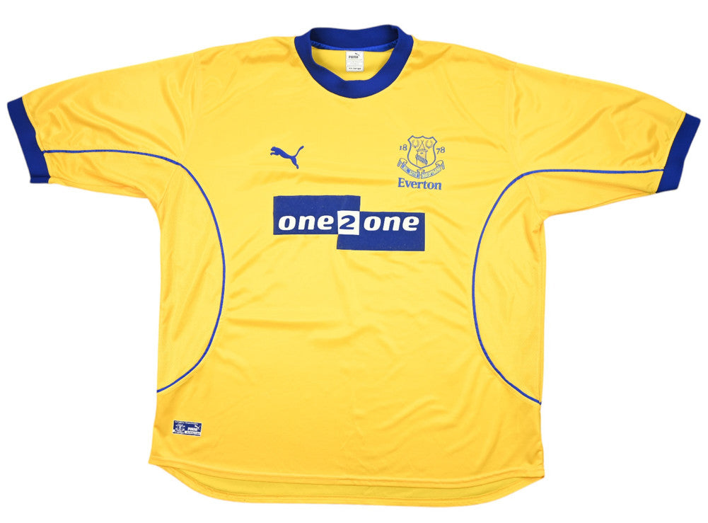 Maillot Everton Extérieur 2000-01 Puma One2One Vintage XXL