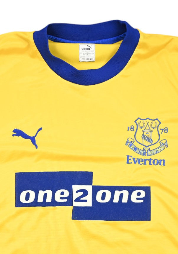 Maillot Everton Extérieur 2000-01 Puma One2One Vintage XXL