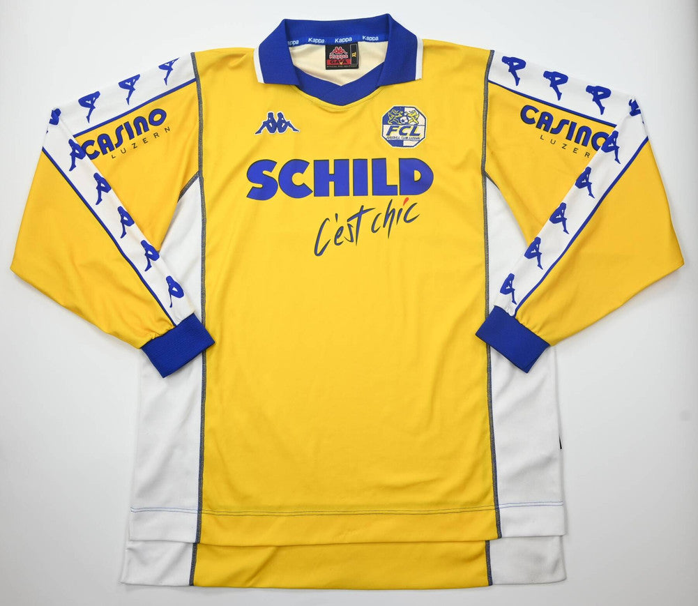 Maillot FC Luzern 2000-01 Kappa Manches Longues Vintage XL