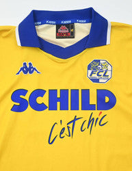 Maillot FC Luzern 2000-01 Kappa Manches Longues Vintage XL