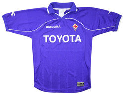 Maillot Fiorentina 2000-01 Domicile Diadora Toyota vintage