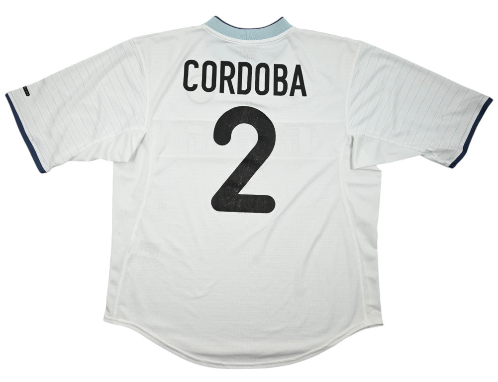 Maillot Inter Milan Extérieur Nike 2000-01 Córdoba Vintage