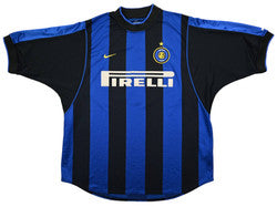 Maillot Inter Milan 2000-01 Nike Domicile Vintage – XL