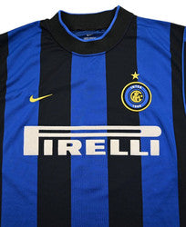 Maillot Inter Milan 2000-01 Nike Domicile Vintage – XL