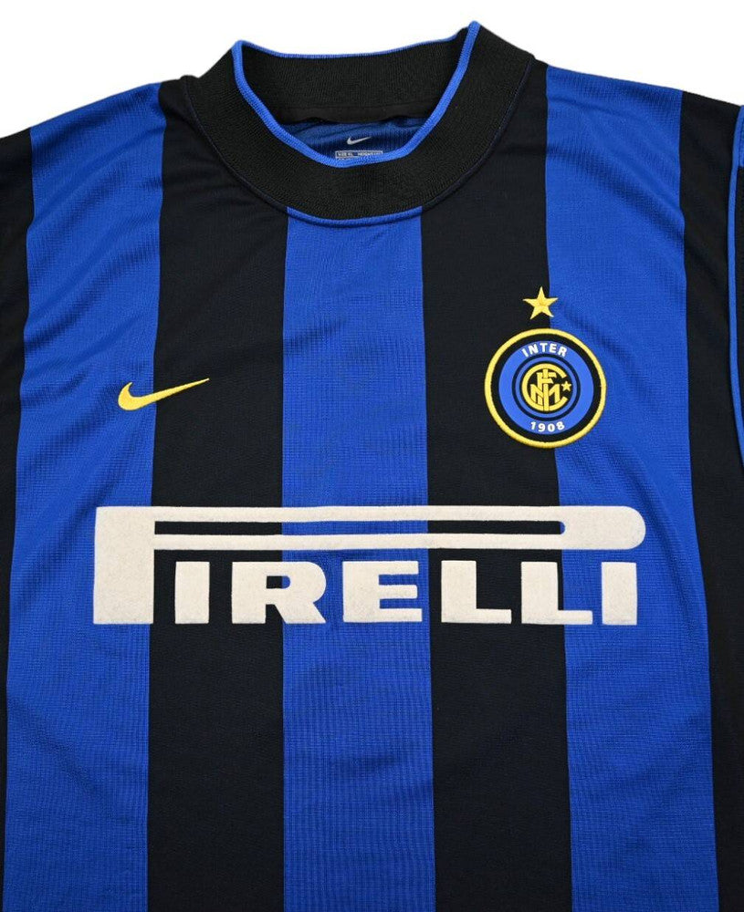 Maillot Inter Milan 2000-01 Nike Domicile Vintage – XL