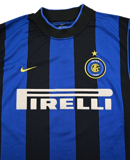 Maillot Inter Milan 2000-01 Nike Domicile Vintage – XL