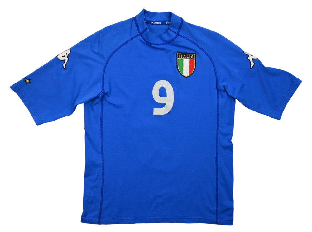 Maillot Italie Domicile Kappa 2000-01 Inzaghi Vintage