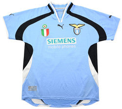 Maillot Lazio Domicile Puma 2000-01 Verón vintage collector