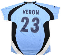 Maillot Lazio Domicile Puma 2000-01 Verón vintage collector