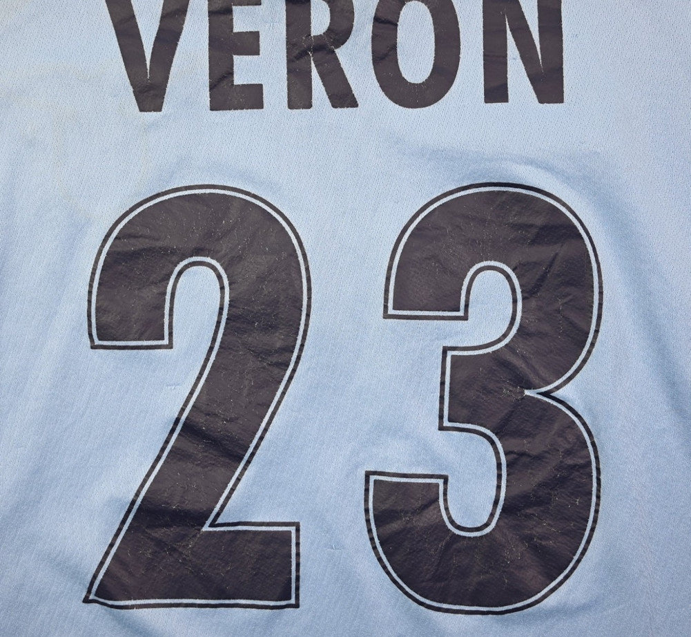 Maillot Lazio Domicile Puma 2000-01 Verón vintage collector