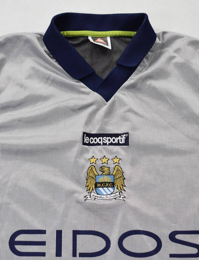 Maillot Manchester City Extérieur 2000-01 Le Coq Sportif Vintage
