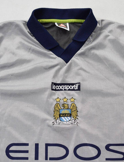 Maillot Manchester City Extérieur 2000-01 Le Coq Sportif Vintage