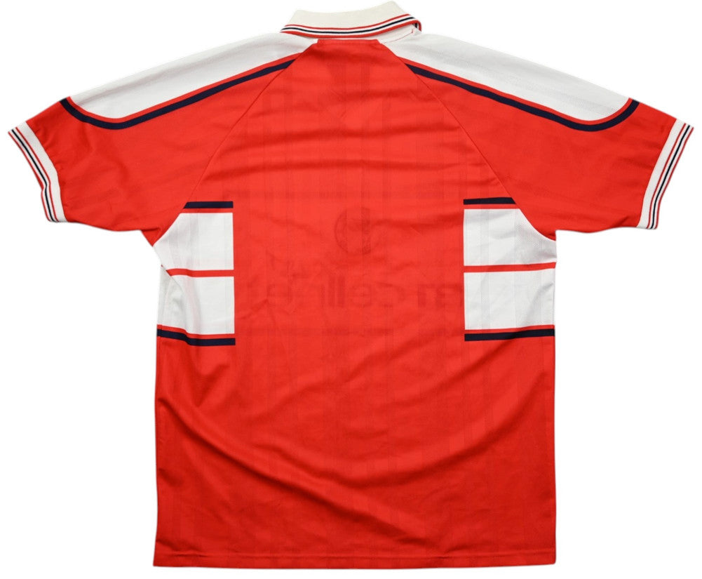 Maillot Middlesbrough 2000-01 Domicile Errea BT Cellnet vintage