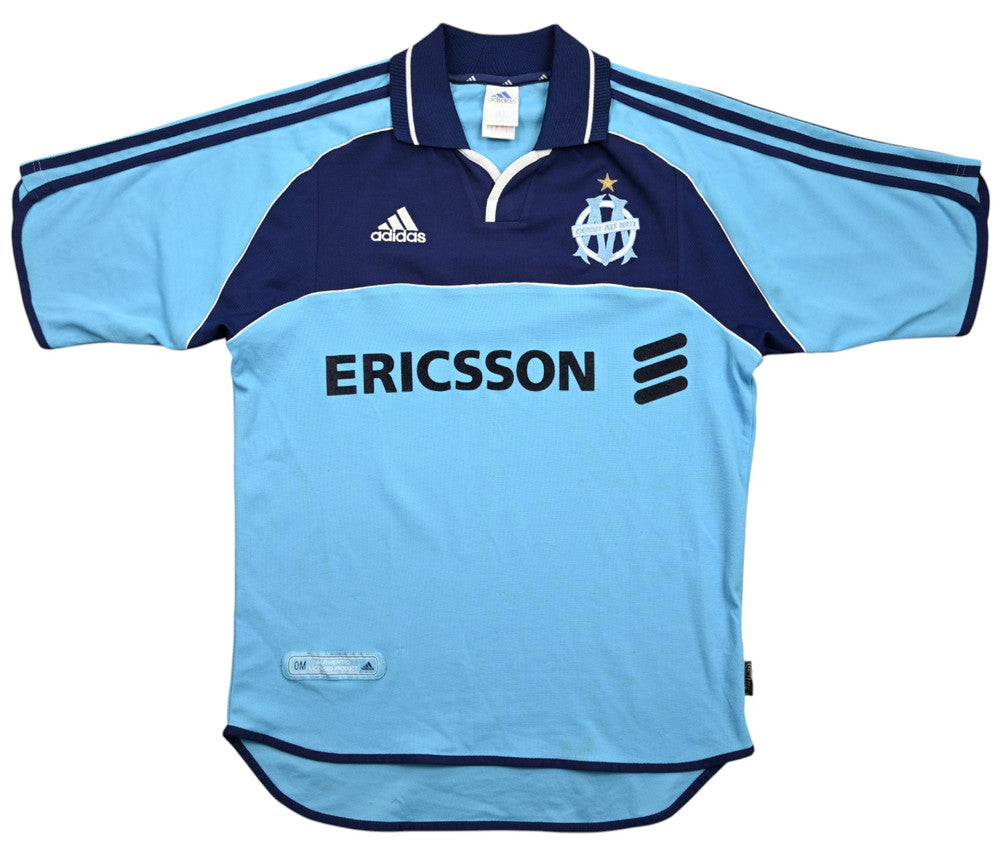 Maillot Olympique Marseille Domicile Adidas 2000-01 Vintage