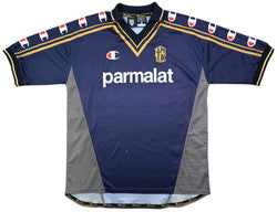 Maillot Parma AC 2000-01 Domicile Champion Parmalat vintage