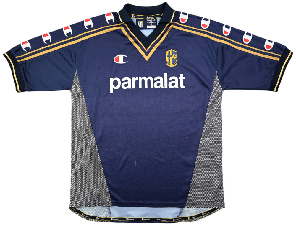 Maillot Parma AC 2000-01 Domicile Champion Parmalat vintage