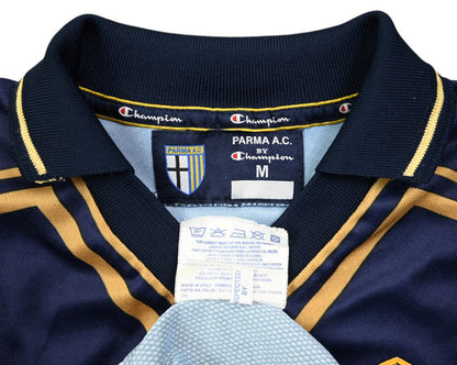 Maillot Parma AC 2000-01 Domicile Champion Parmalat vintage