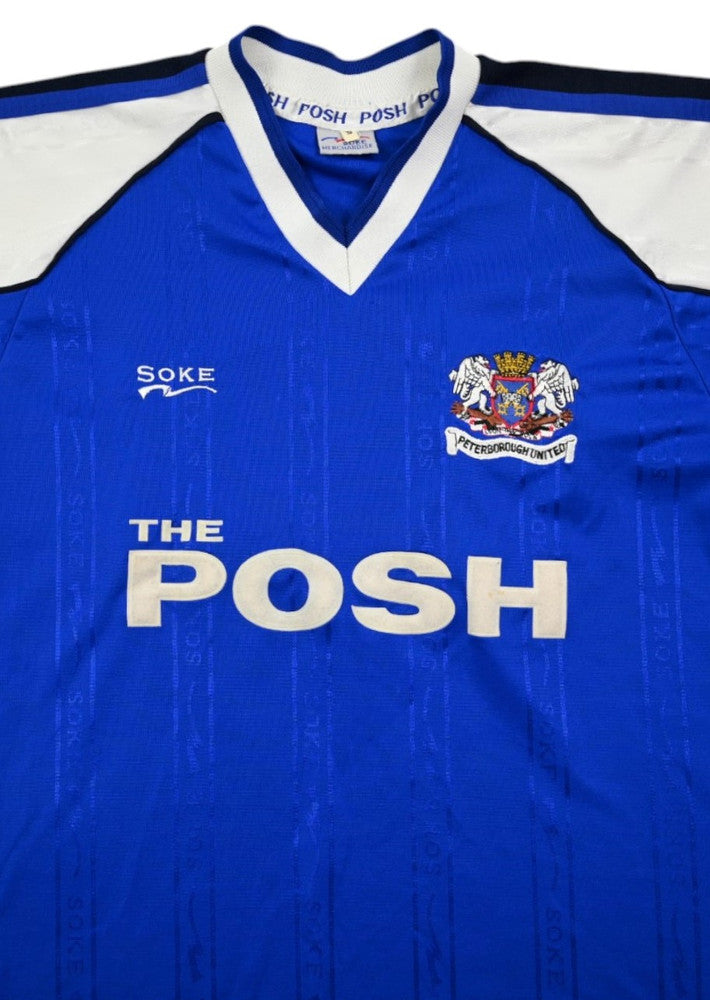 Maillot Peterborough United Domicile 2000-01 Soke vintage
