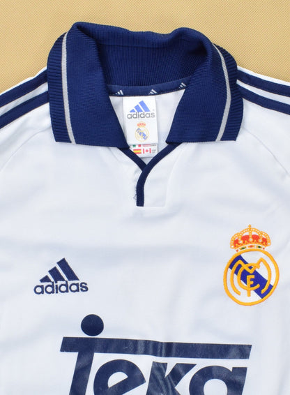 Maillot Real Madrid Extérieur 2000-01 Adidas Savio vintage