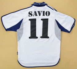 Maillot Real Madrid Extérieur 2000-01 Adidas Savio vintage